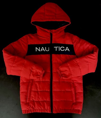 Nautica kids hooded puffer - hooded,