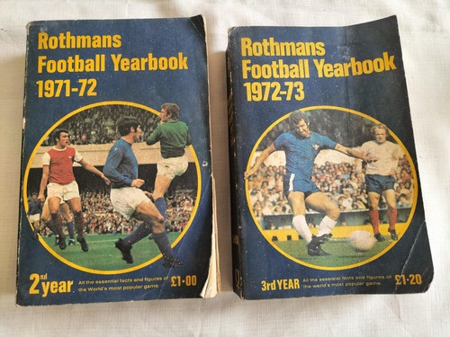 Rothmans football yearbooks - rothmans,