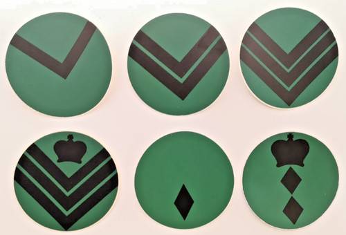 Rank stickers for nbc cbrn - rank,