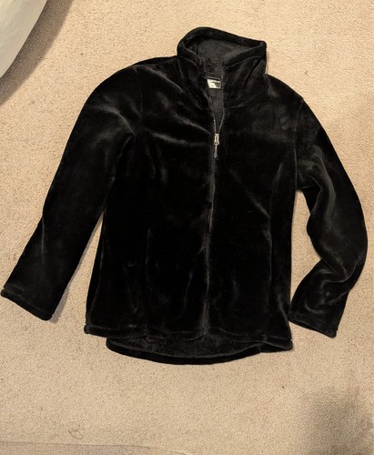 Womens size large black fleece - size,