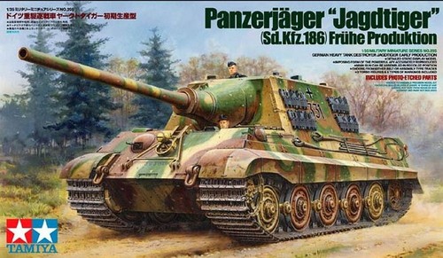 Tamiya 35295 jagdtiger early - tamiya,