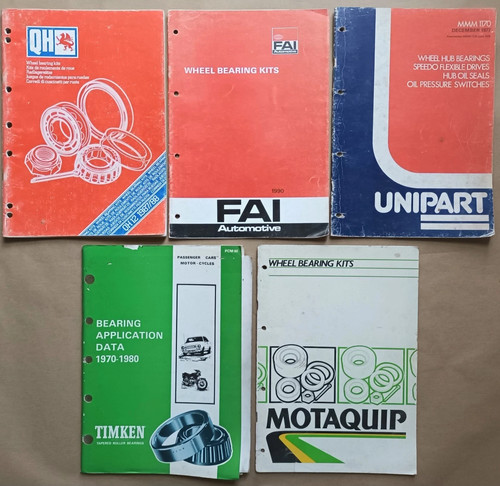Job lot wheel - job, bearings
