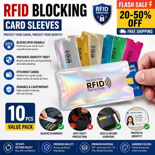 10pcs rfid blocking card - 10pcs,