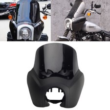 Black Headlight Fairing w/15"