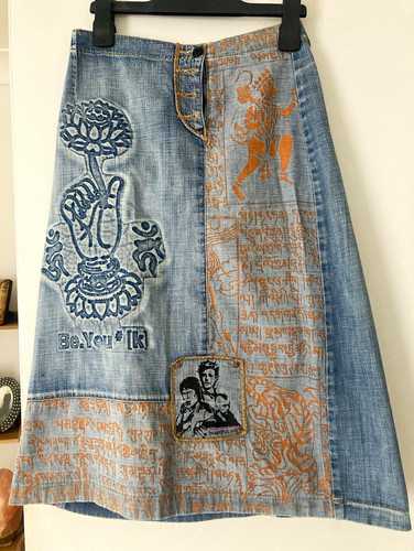 You women blue denim - (k),