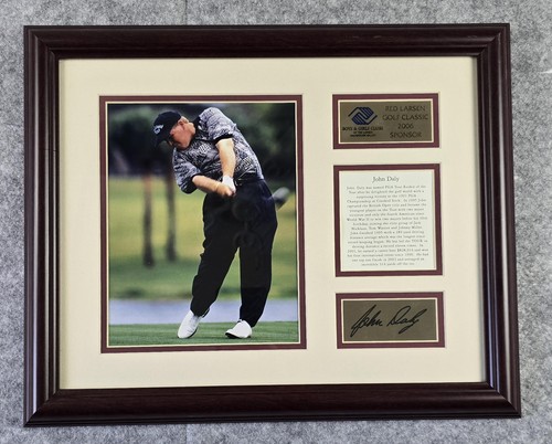 John daly golf - daly, framed