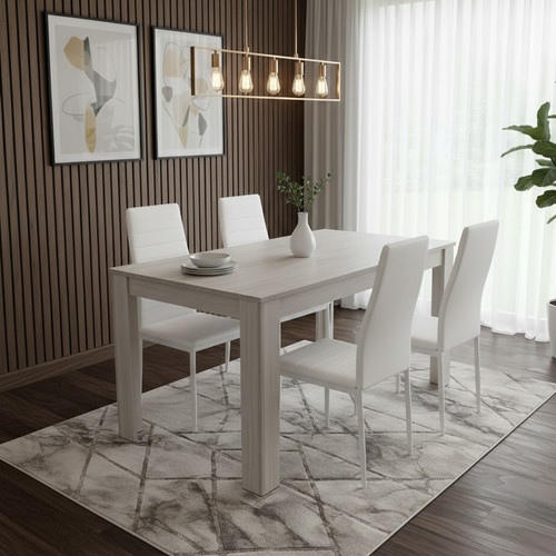 Dining table with chairs - dining,