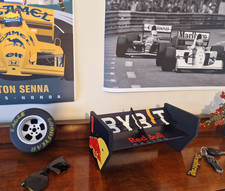 Formula 1 F1 Key Holder Red Bull Max Verstappen Mancave Garage Art Spoiler Wing