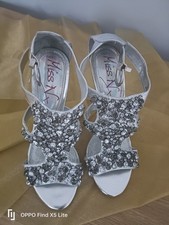 Women's Silver Diamante
