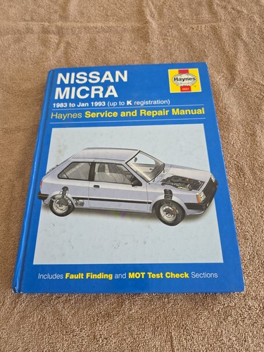Nissan micra k10 haynes - micra,