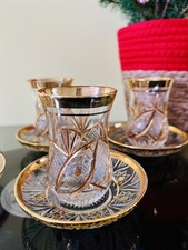 Turkish Glass Tea Set of 5