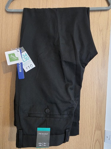 Black suit trouser - suit,