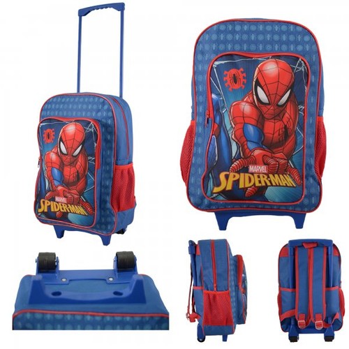 Blue spiderman kids trolley - kids,