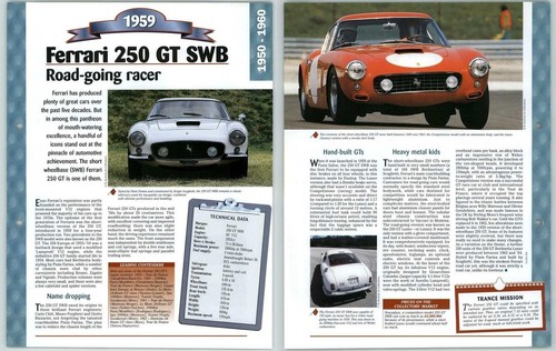 Ferrari 250 swb - ferrari,