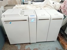 Plockmatic Pro50 booklet maker with trimmer and Squareback finisher