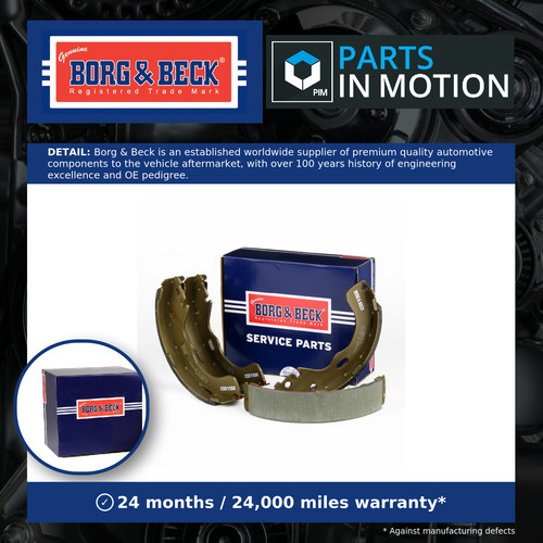Brake shoes set bbs6278 - brake,