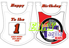 Speedway race bib personalised - race,
