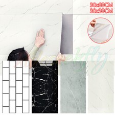 30PC PVC Marble Tiles Wall