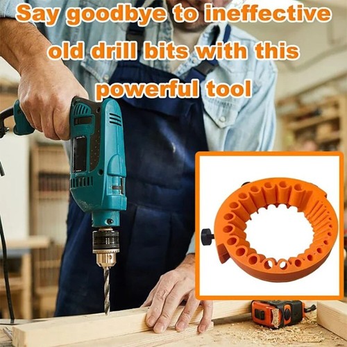 Drill bit sharpener - drill, 3d