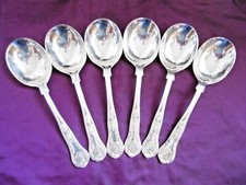 LOVELY SET OF 6 SILVER PLATED
