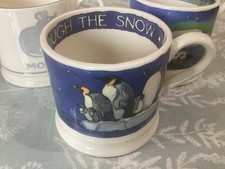 Emma Bridgewater WINTER PENGUINS  small mug Best New Last One