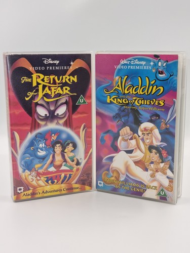 Aladdin sequels vhs pal - vhs,
