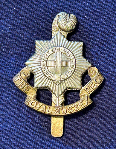 Royal sussex regiment metal - royal,