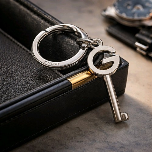 Gucci logo key charm - gucci,
