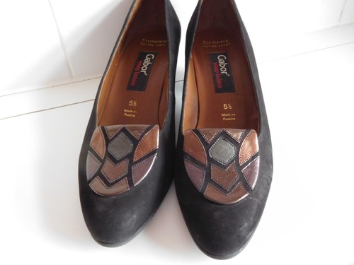 Gabor brown suede - gabor, leather