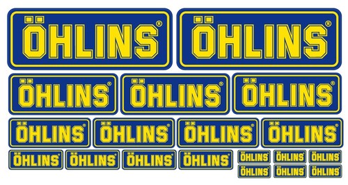Sticker ohlins moto decal - fe,