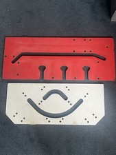 SET OF 2 Kitchen Worktop Router Jig Curved & Bolted (NO PEGS)