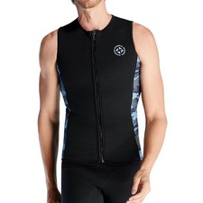 Mens Wetsuit Top 3mm Zipper