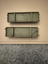 KIT BUILT BOLSTER WAGONS X2