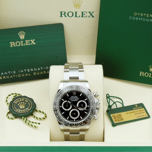 Rolex daytona 126500ln black - rolex,
