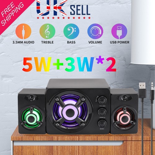 Computer speakers 3w 2 - speakers, 5w+3w*2