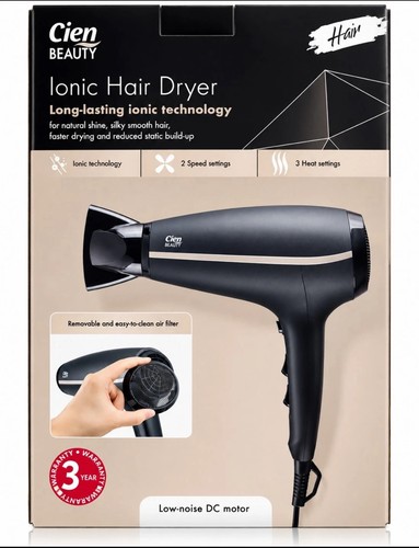 Cien beauty ionic hair dryer - hair,