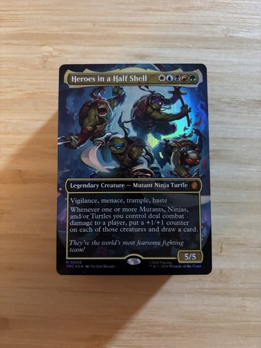 Mtg tmnt commander deck lots - mtg,