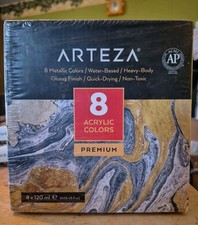 Arteza Acrylic Paint, Set of 8