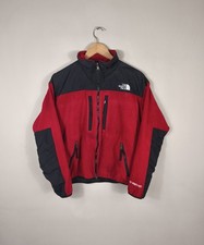 Vintage The North Face Gore-Windstopper Fleece Jacket Red Black Jumper Mens L