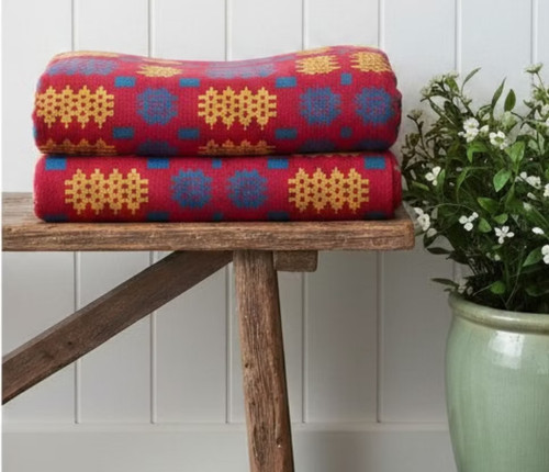 Red multi coloured welsh - red,