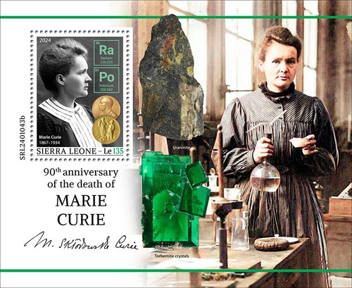 Marie curie 90th memorial - 90th,