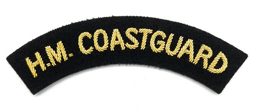 Coastguard title patch - h.m.,
