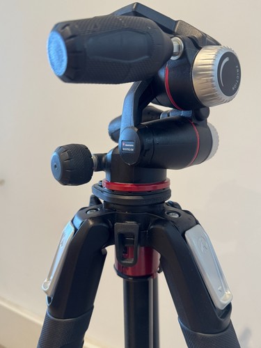 Manfrotto aluminum tripod - manfrotto,