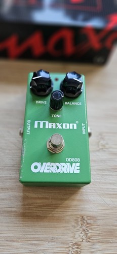 Maxon overdrive od808 guitar - maxon,