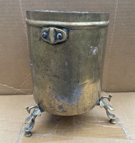 Antique copper and brass - and, log