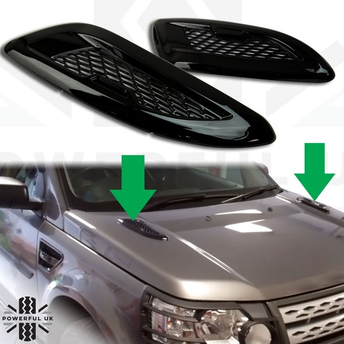 Black bonnet vents - , (dummy)