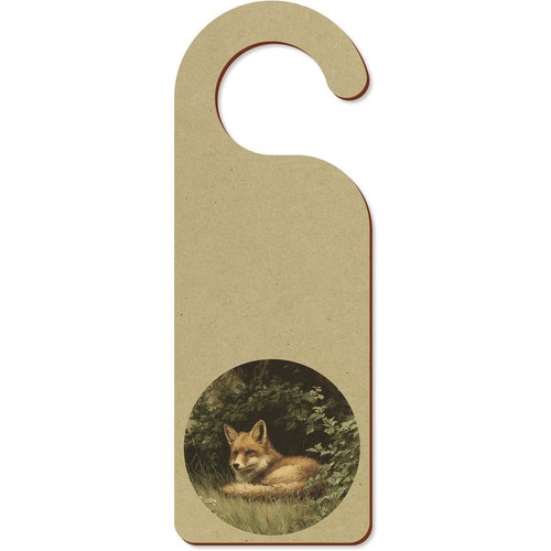 Fox forest door hanger - forest',