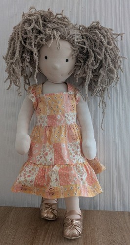 Handmade waldorf style doll - handmade,