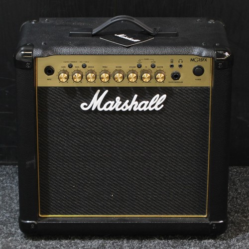 Marshall mg15gfx gold 15w - gold,