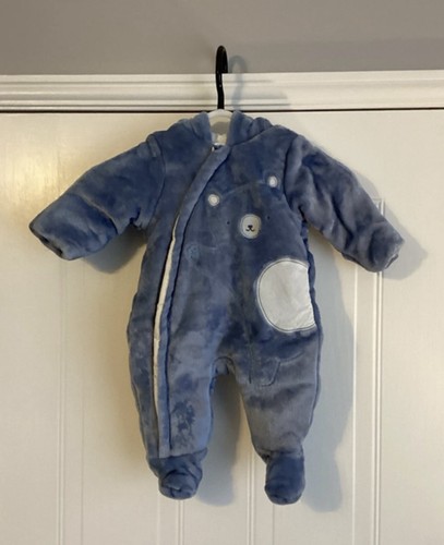 Pram suit baby - months, blue